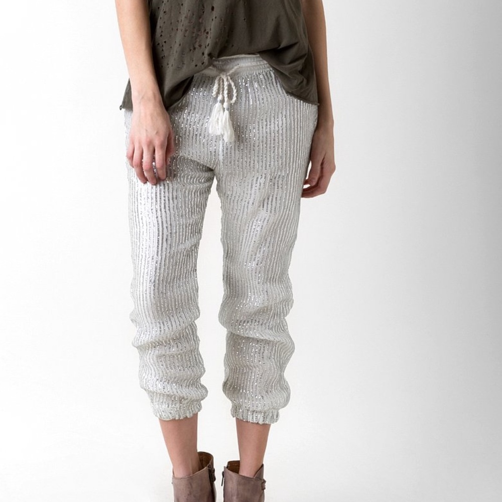 Amuse Society Briar Sequin Harem Pants